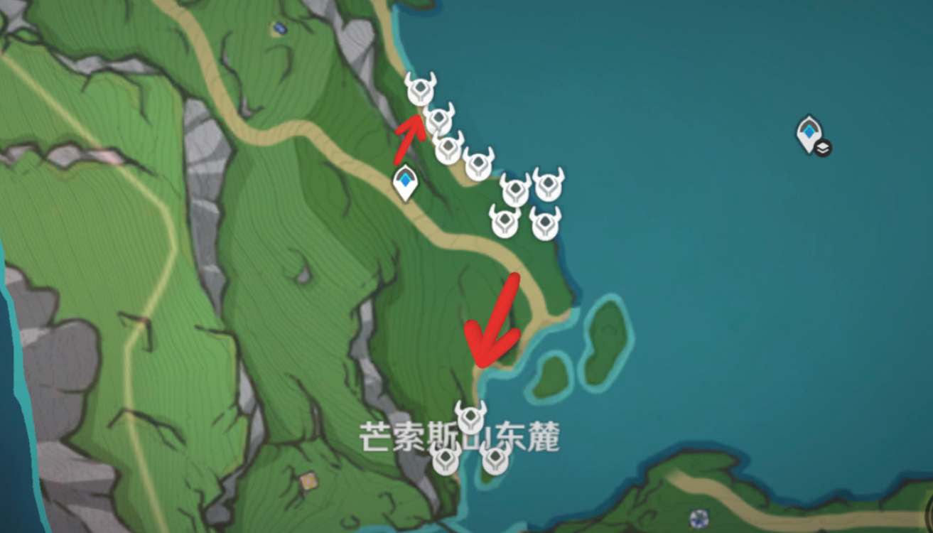 原神异种采集路线