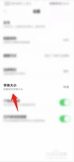 《掌上公交》字体大小设置方法